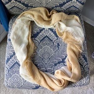 Ombré infinity scarf